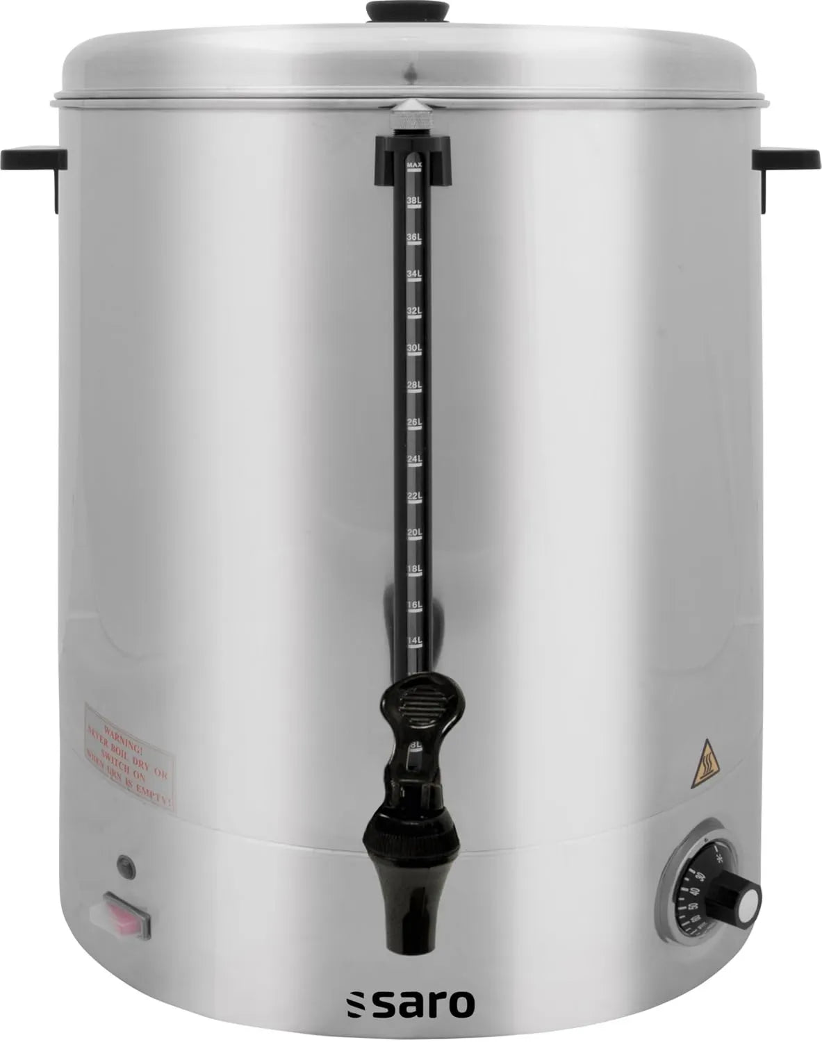 Saro, Kuchnia Skanowanie, 40 l, 30 do 110°C, Stal nierdzewna, Zakres temperatur 30- 110°C, 2.4 kW