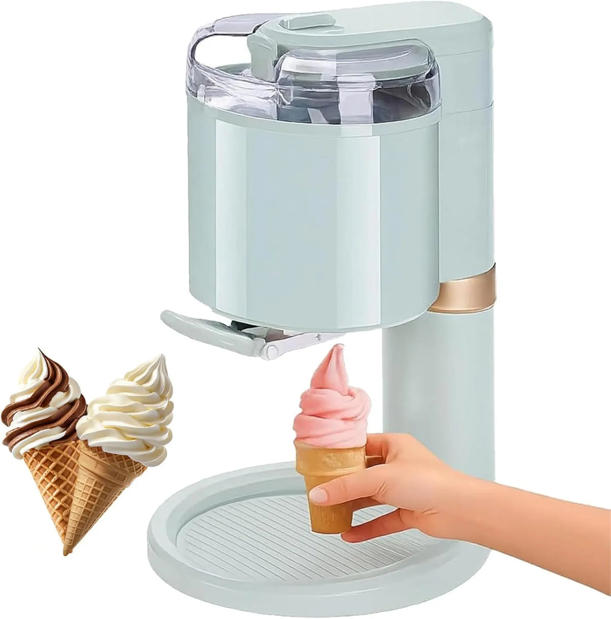 Generic, Kompaktowy, MiniSorber z Molle Ice z dotykiem kontroli, do Idealnego do kuchni domowej, Automatyczny Sorber 1 l, 20 w, Usuwalny projekt