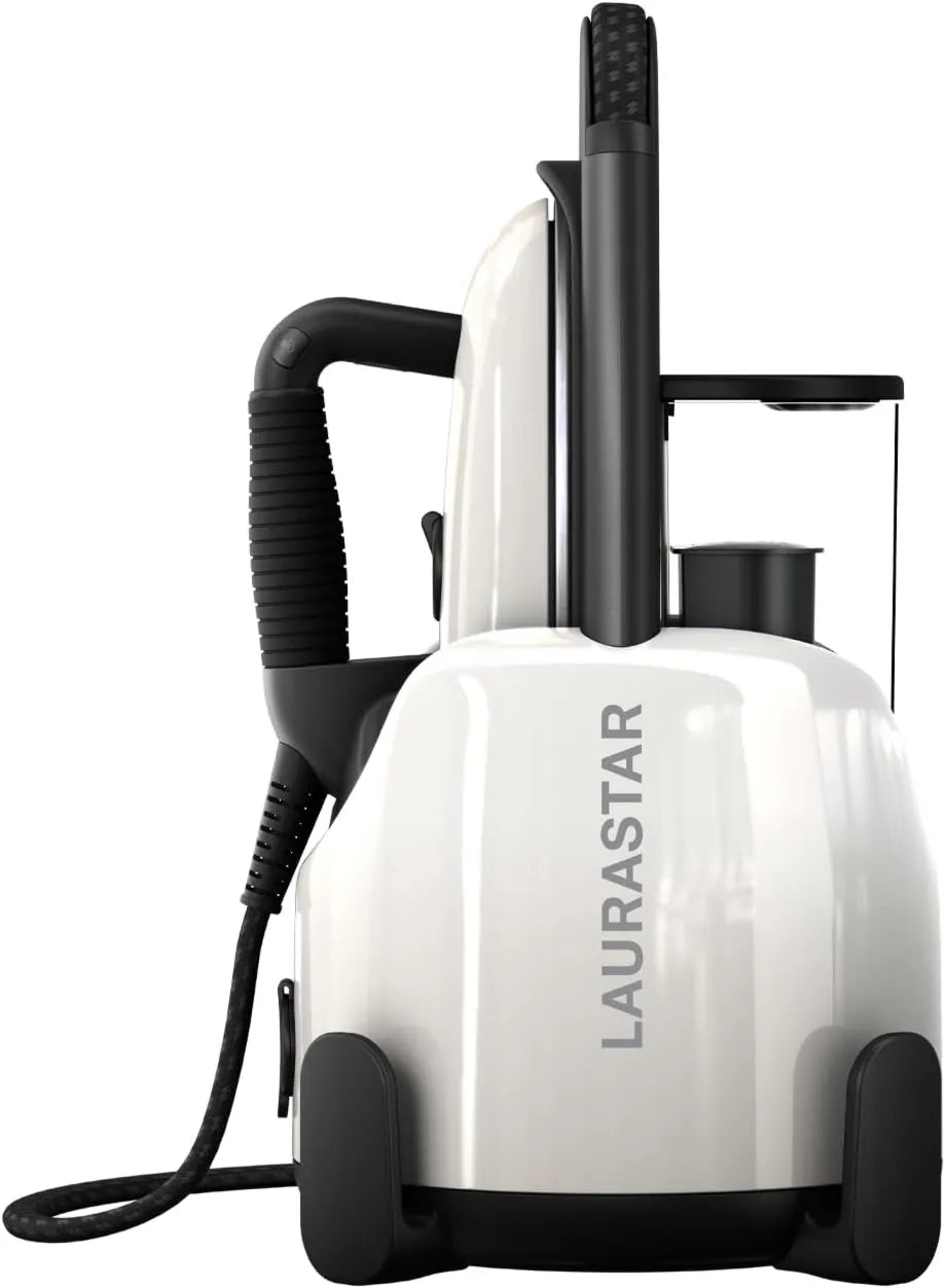 Laurastar generator pary, 3- in-1 Elegancki design, Lift Pure biały, para Plant, biały, Hygiene Para 3 w 1