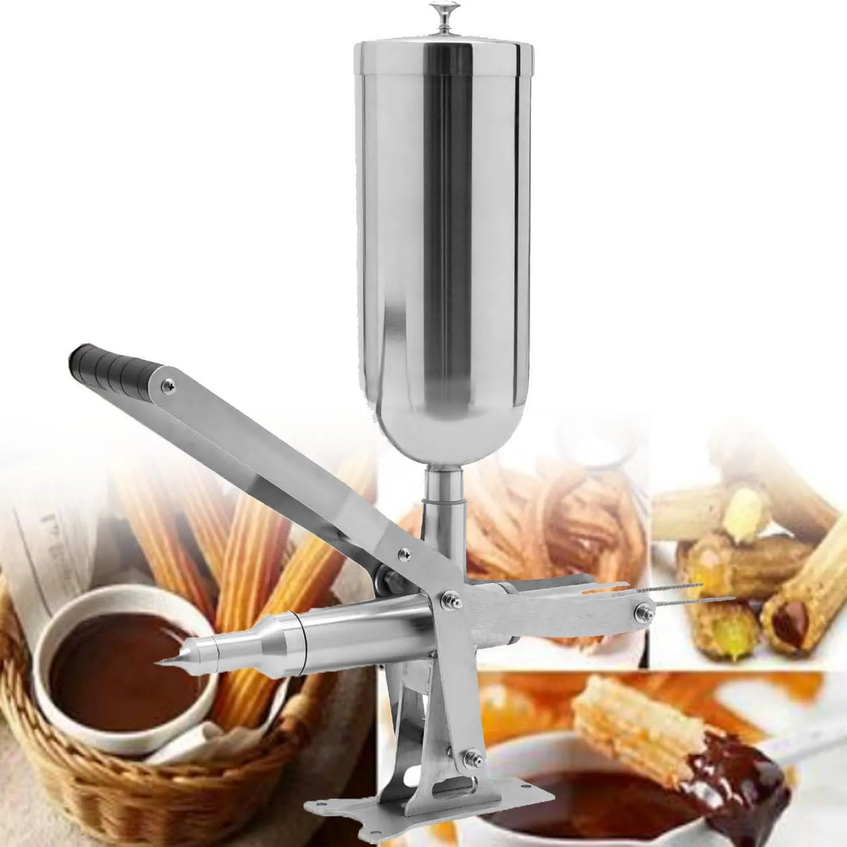 YANGYMM, Maszyna do napełniania, 5 l, stal nierdzewna, do Les Boulangeries Maison