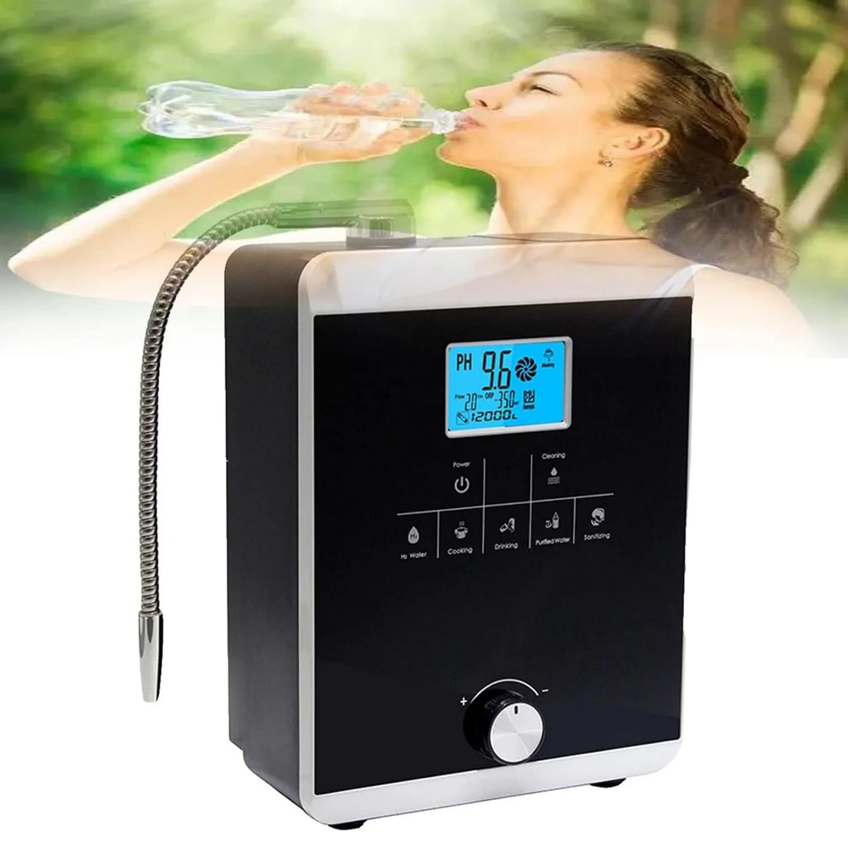 XDLYWUZIQ, Ionizator, generator wody, Filtr, Picie wody Filtr System, do domu