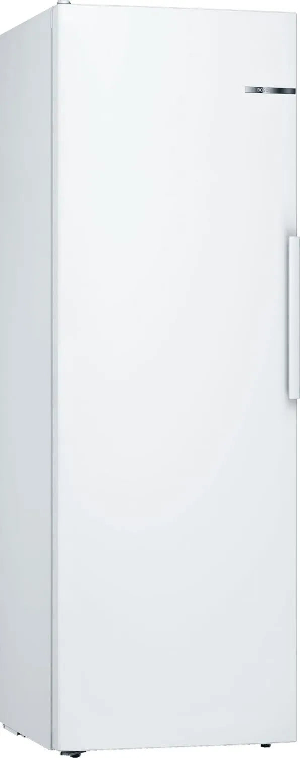Bosch lodówka, KSV33VWEP, 176 x 60 cm, oświetlenie LED, Inwerter, biały, Funkcja Super Chłodzenie, Seria 4, Stojąco na zimno, VitaFresh