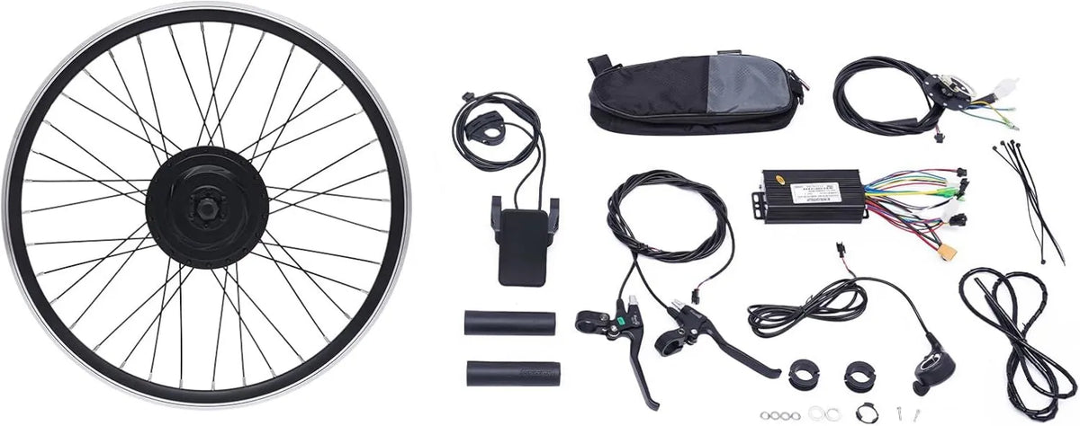 Rower, 500 W, silnik bezszczotkowy, Zestaw do konwersji roweru elektrycznego, bezszczotkowy silnik elektryczny