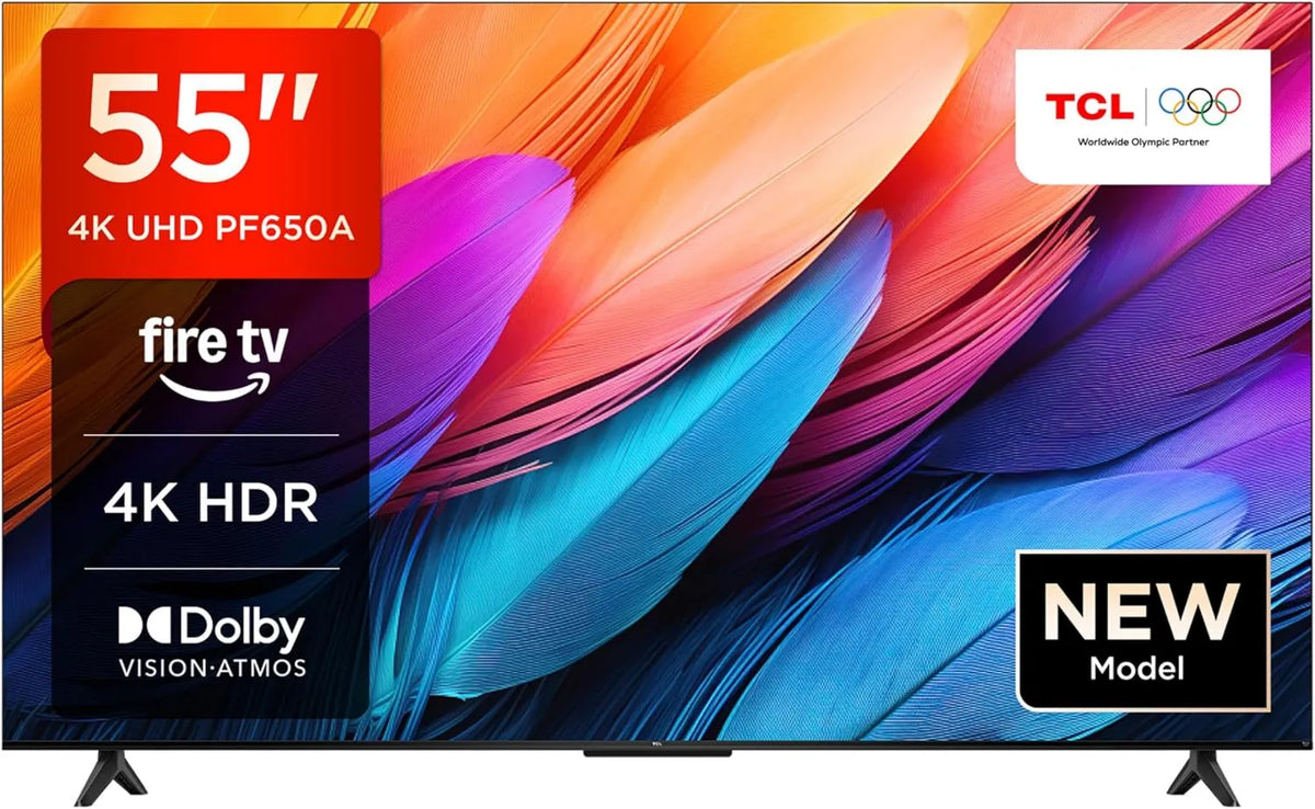 55PF650A telewizor Smart TV, Smart TV z Dolby Vision & Atmos, naciśnij i zapytaj Alexę