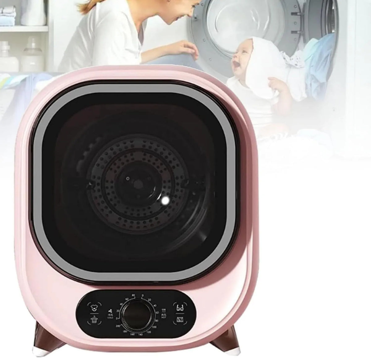 ZyKnaurral suszarka z pompą ciepła, Suszarka, 450 W, Stal nierdzewna wiadro o pojemności 0, 8 kg, przenośne, dla apartamentów i akademików