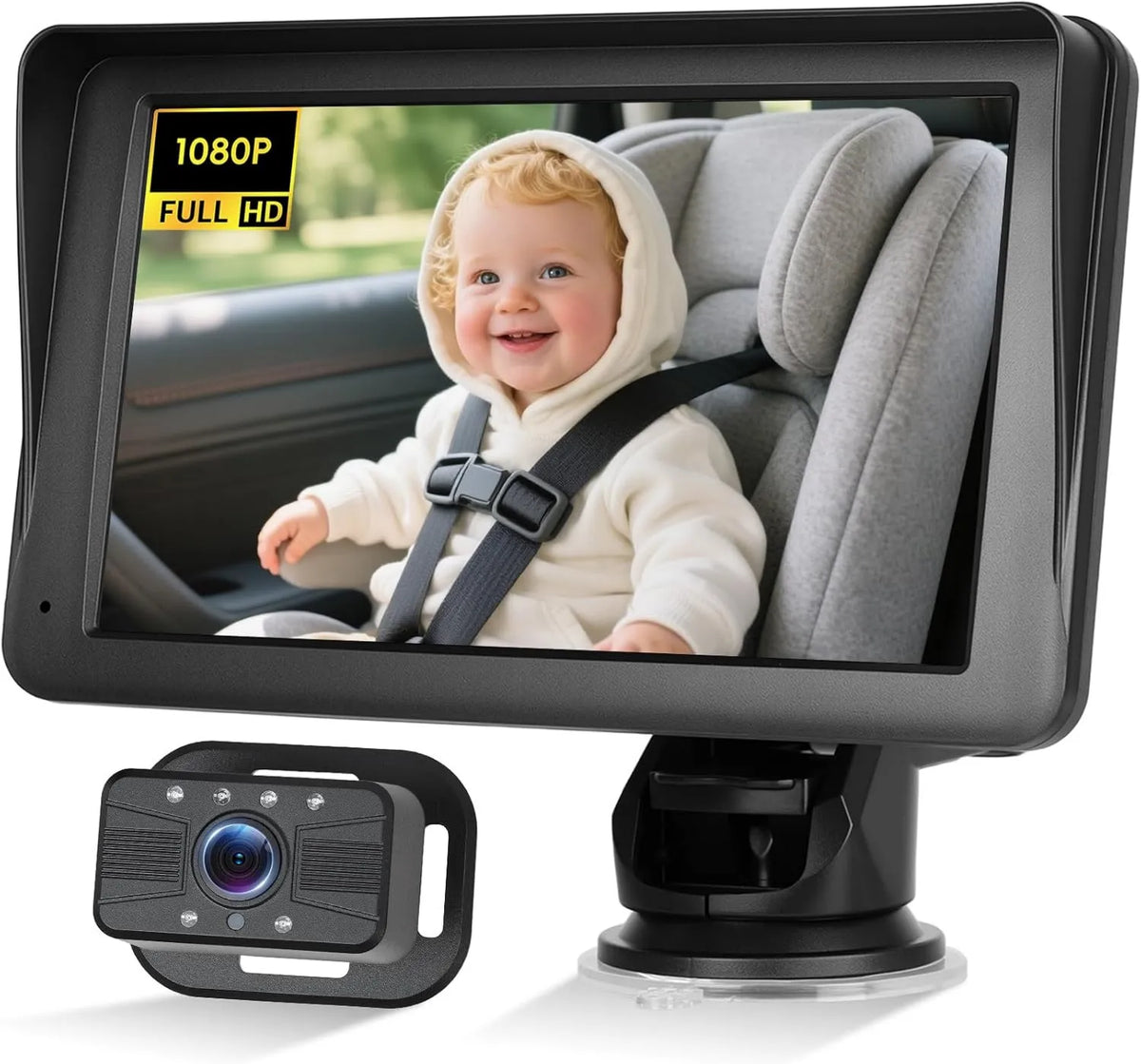 Motorsi, 7- 32 V Babyphone, Kamera, Monitor wideo dla dzieci, 32 V, dotykowy, Bluetooth, Android OS, Płyta IPS, Wireless 7-32 V