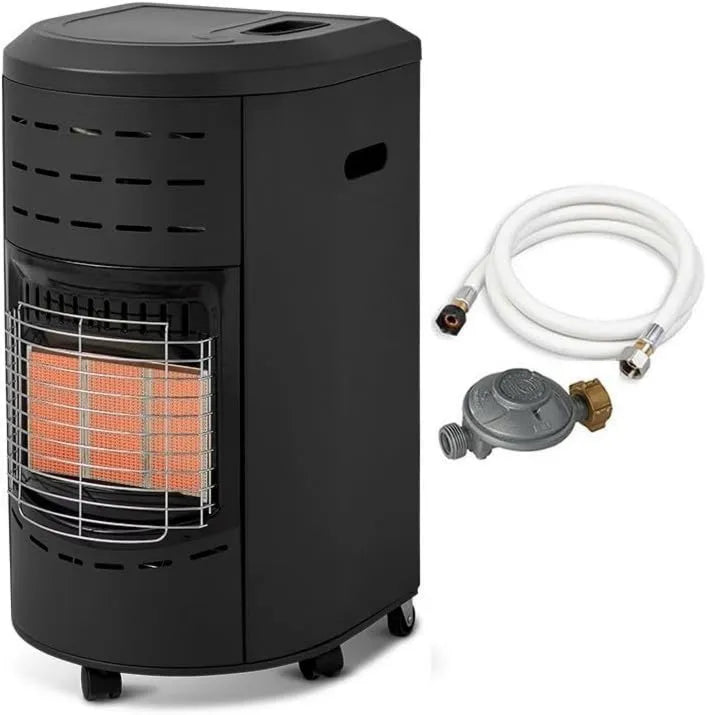 FAVEX, naczynia do gotowania, 4200 W, klasa energetyczna A, czarny, Gazowe podgrzewanie na podczerwień, do 40 m², 3 moc grzewcza