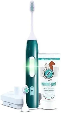 Emmi-pet, Akcesoria do urządzeń, tłumika, zwierzaka immiowego Zestaw podstawowej opieki stomatologicznej 2, 0 dla psów i kotów