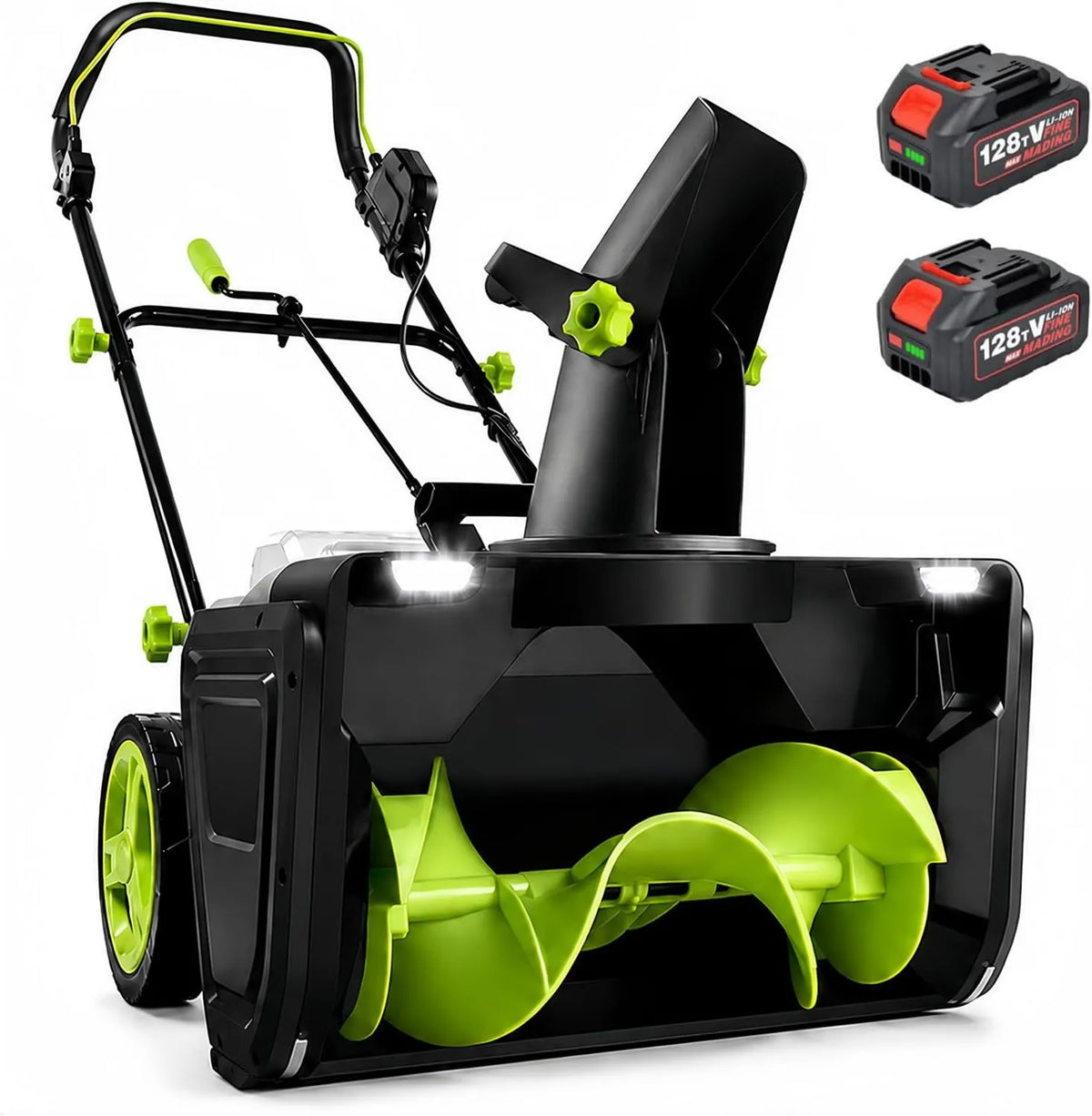 SHUMIAO, Silnik, maszyna do usuwania śniegu, 3500 W, 40 V, 7, 6 m, bezprzewodowy, do Trottoir