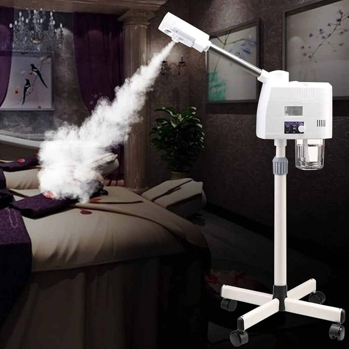 DSYOGX, kamera, 750 W, dekoracja salonu, para, do spa