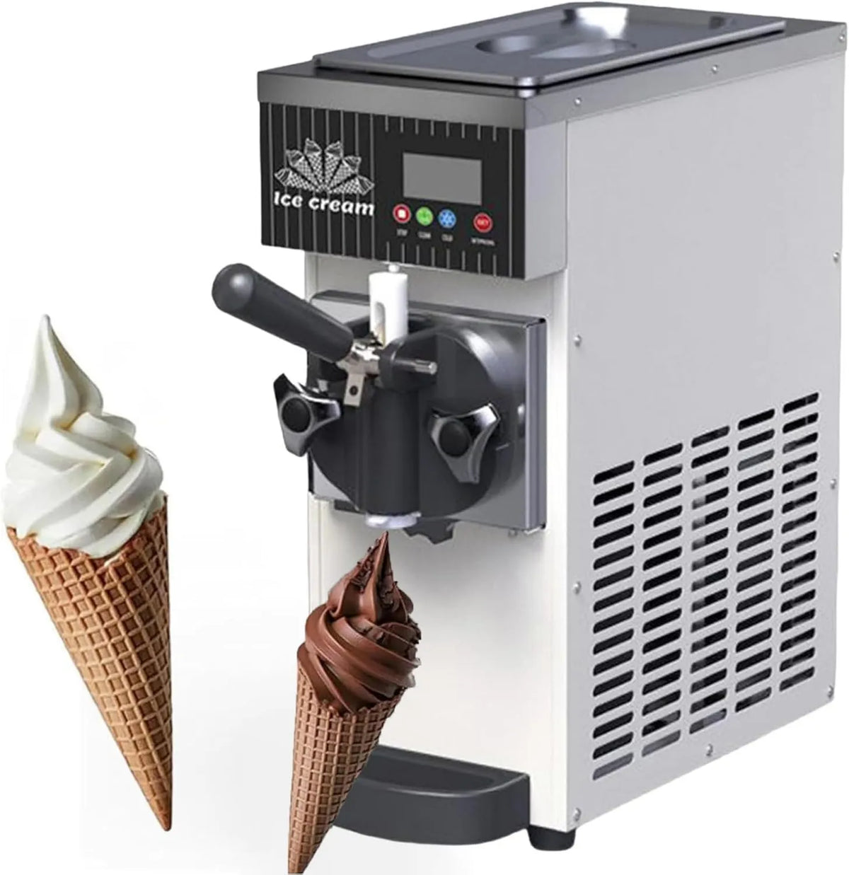 WIANQIAN, kostkarka do lodu, ekspres do kawy, 2, 5 l, 450 W, / h, 1 l, duży zbiornik, dom