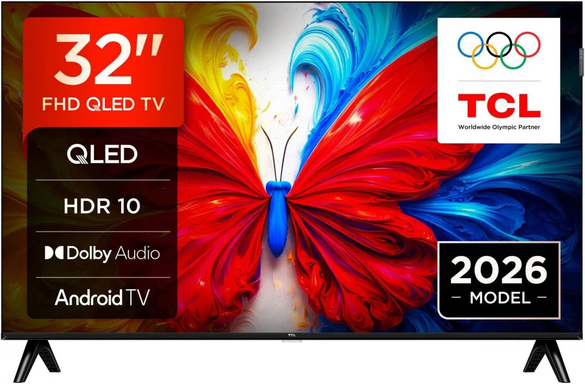 TCL telewizor, 32S5 L H.264 Smart TV, 32 cali, klasa E-, TV, DVB- T2, Full HD, czarne DVB-T2