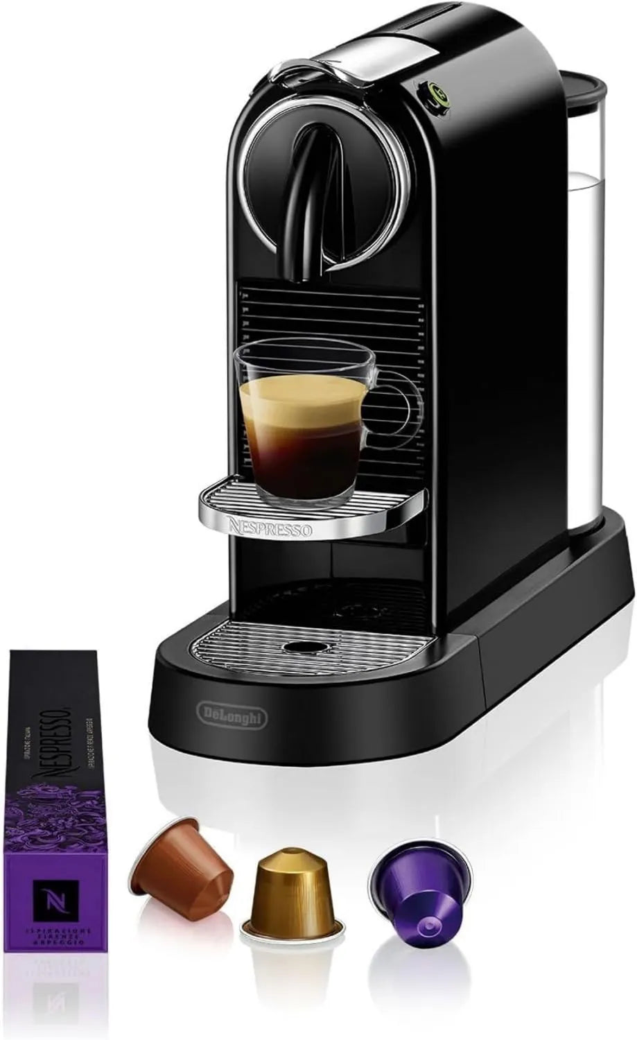 Nespresso, Maszyna do kawy De 'Longhi N167.B, ekspres do kawy, czarny