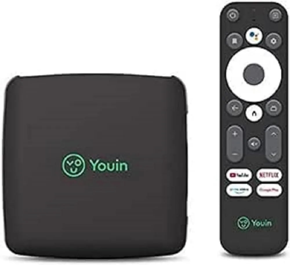 YOUIN NO BULLSHIT TECHNOLOGY, Google EN1040KX Smart TV, TV, 4K UHD, Android OS, czarny, Engel Youin You- Box EN1040KX - TV Box Android TV 4K UHD - Google Assistant i EN1040KX