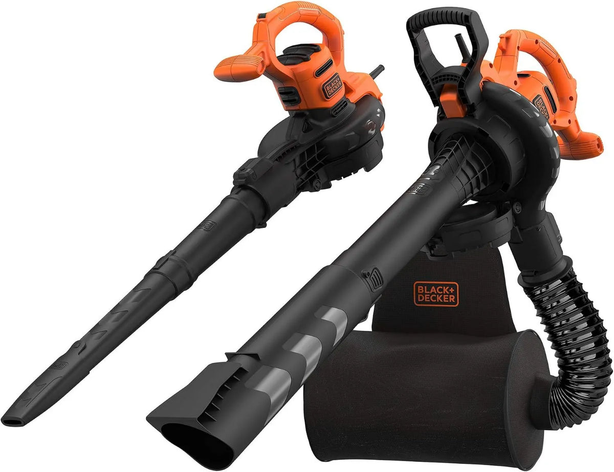 BLACK+DECKER, czarny+DECKER czarny+DECKER czarny+DECKER czarny+DECKER Czarny + Decker BEBLV260 Odkurzacz, 55 l, czarny, Wysoka prędkość dmuchania 315 km / h, 55 l worek kolektora