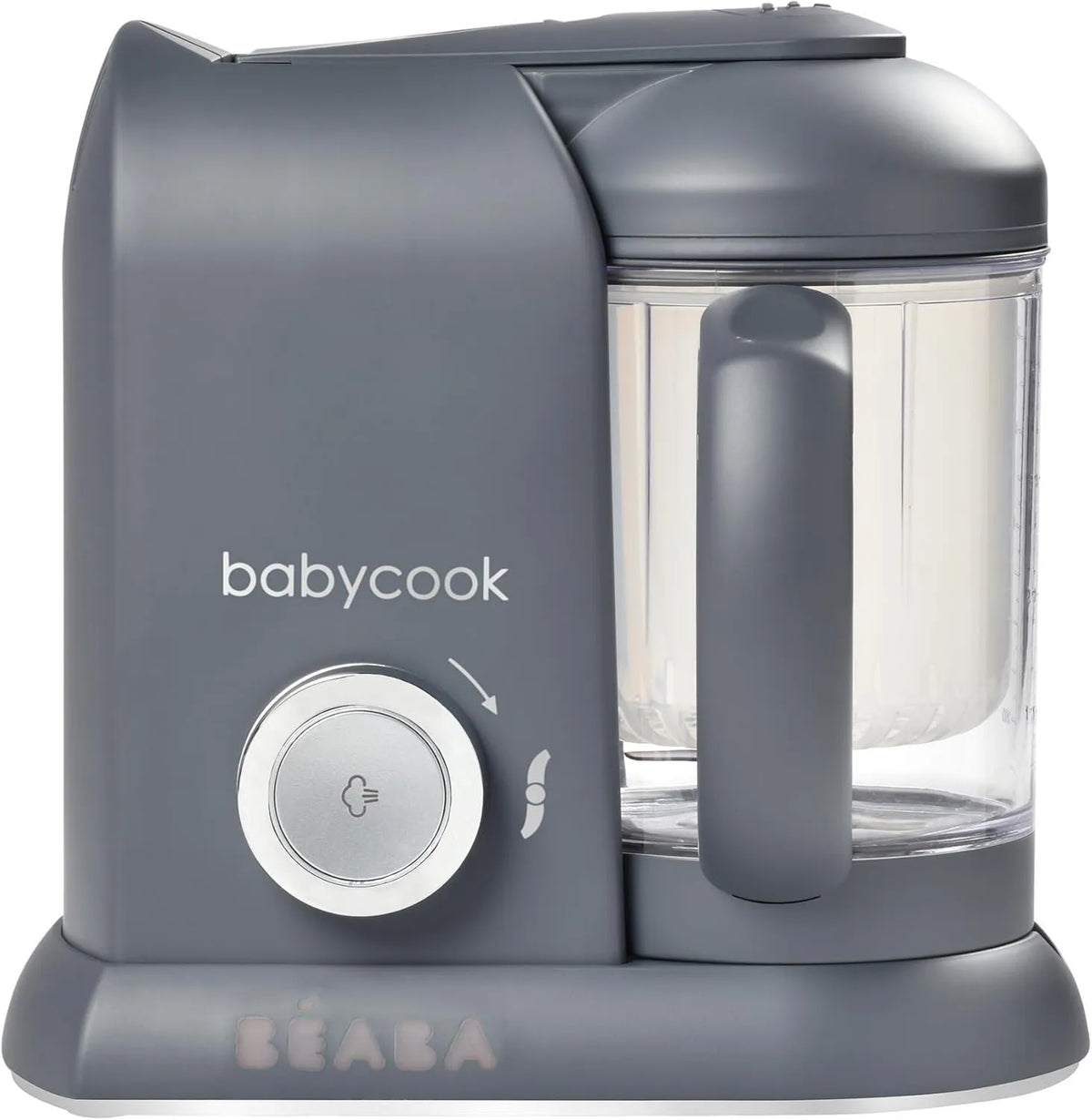 Béaba, Mikser, szary, miękkie steamer gotowania, 4 w 1: Baby Food Processor, UK Plug