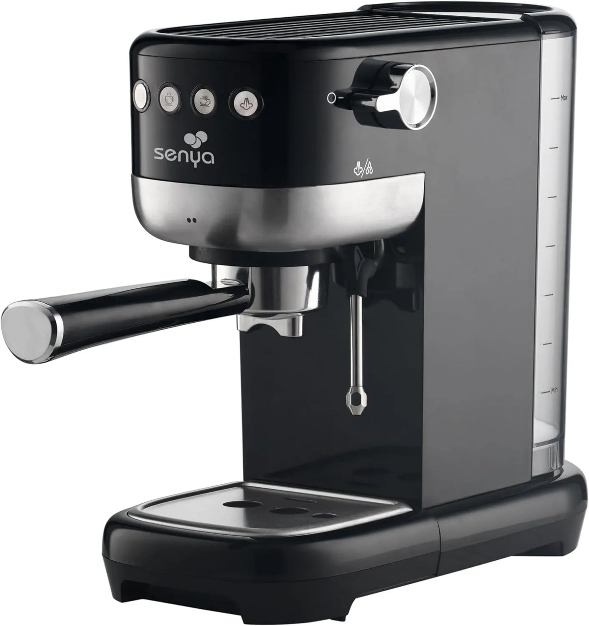 Senya automatyczny ekspres do kawy, Elektryczny ekspres do kawy, 1300 W, ekspres do kawy Smaczne 20 Barów, Ekspresowy ekspres do kawy i Cappuccino 1300 W, Thermoblock, Mleczko Piaskowe